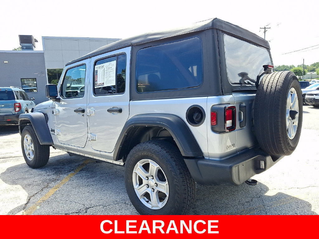 Used 2022 Jeep Wrangler Unlimited Sport AWD/4WD image 4