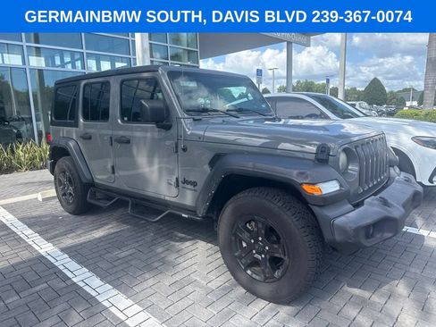 Used 2022 Jeep Wrangler Unlimited Sport AWD/4WD image 4