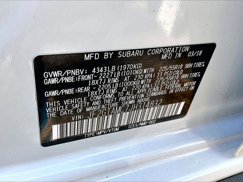 Used 2018 Subaru Crosstrek 2.0i Limited AWD/4WD image 34