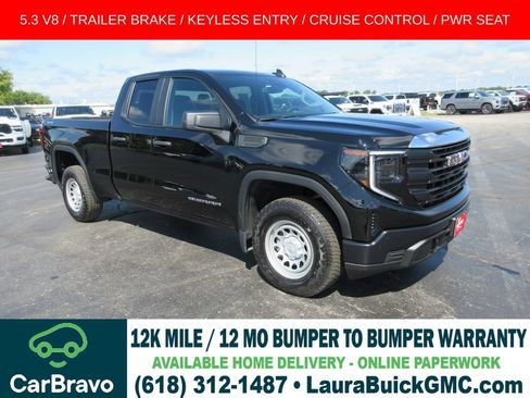 Certified 2025 GMC Sierra 1500 Pro w/ Pro Value Package AWD/4WD image 1