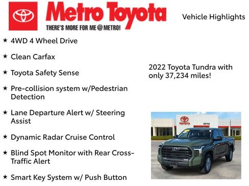 Used 2022 Toyota Tundra SR5 w/ SR5 Convenience Package image 7