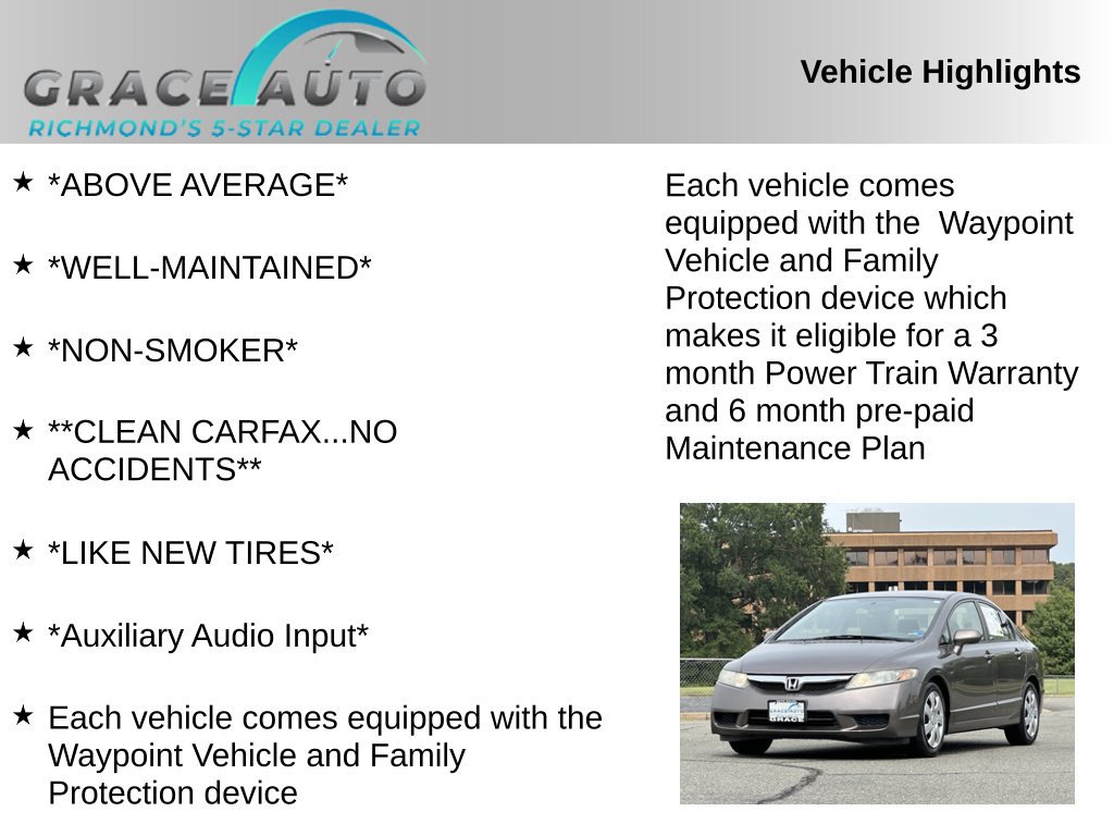 Used 2009 Honda Civic LX image 2