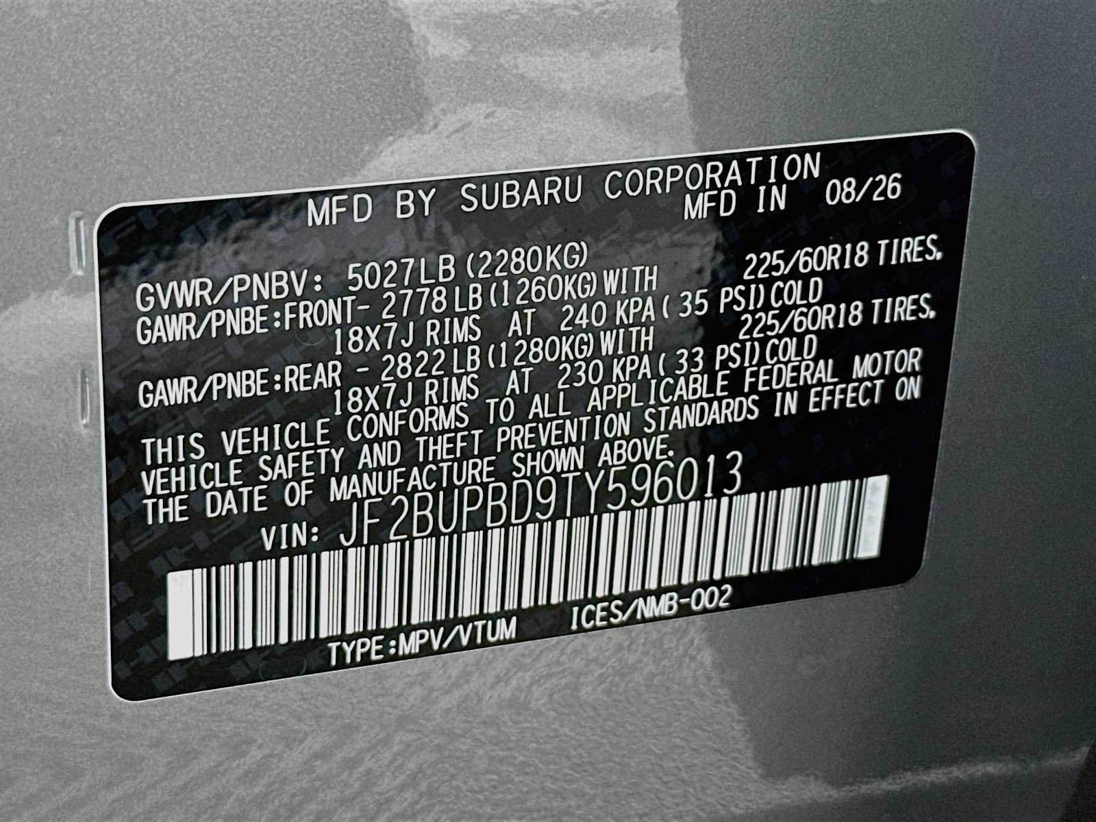 New 2026 Subaru Outback Premium AWD/4WD image 31