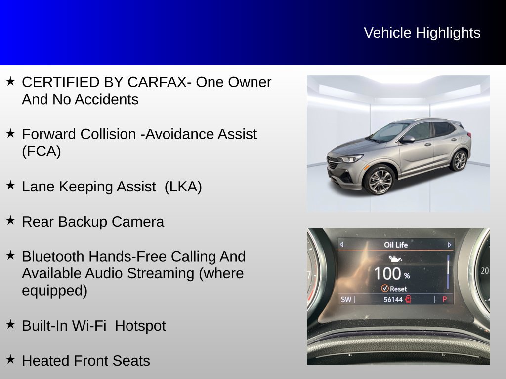 Used 2023 Buick Encore GX Select w/ Sport Touring Package FWD image 4