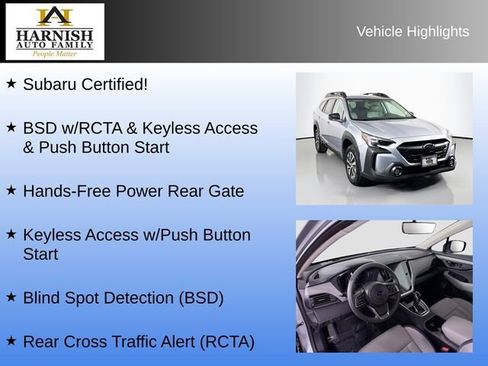 Certified 2025 Subaru Outback Premium AWD/4WD image 8