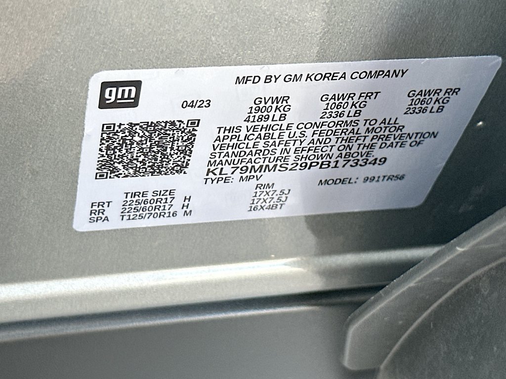 Certified 2023 Chevrolet TrailBlazer LS FWD image 29