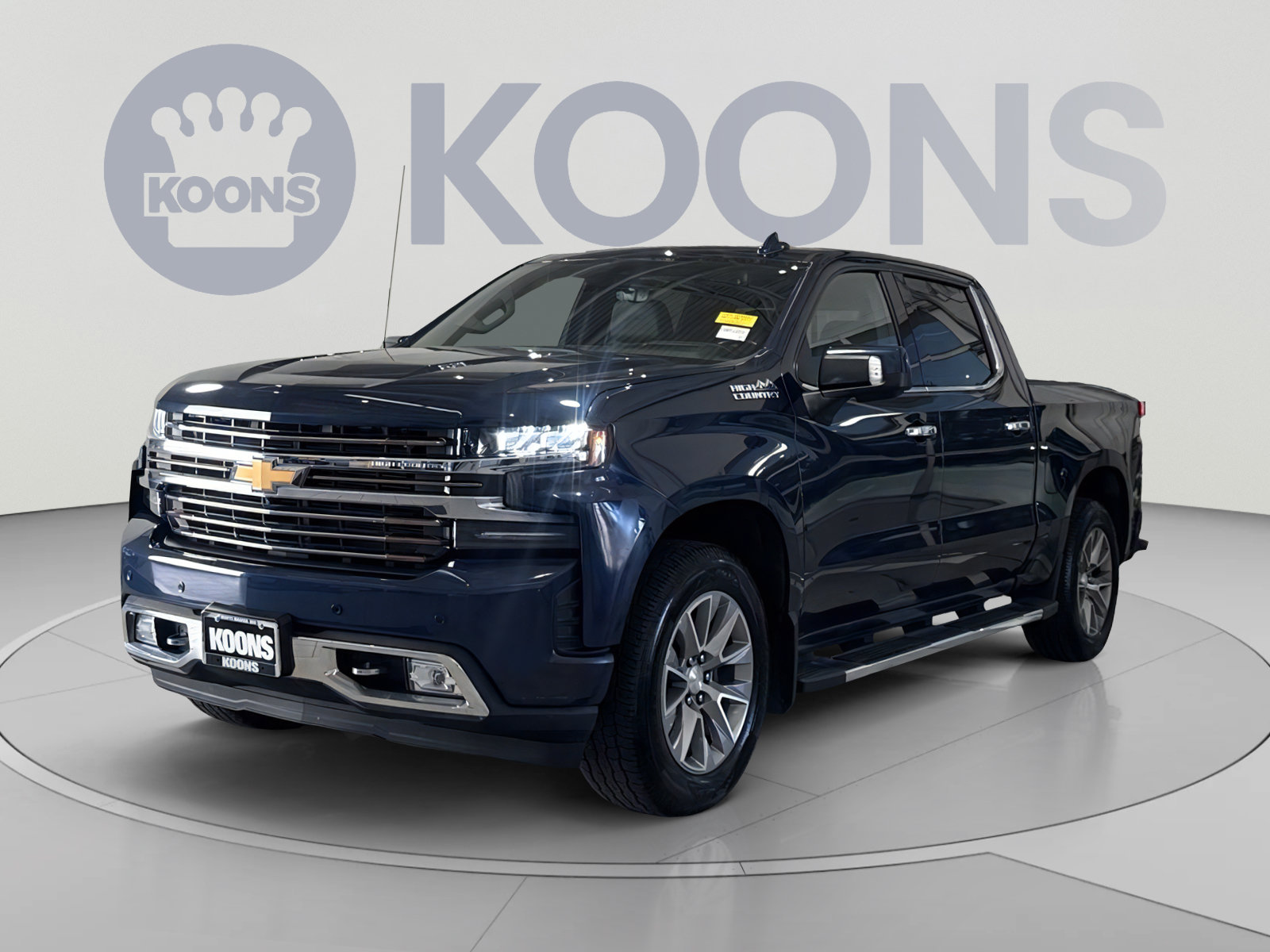 Used 2020 Chevrolet Silverado 1500 High Country w/ Technology Package AWD/4WD image 1