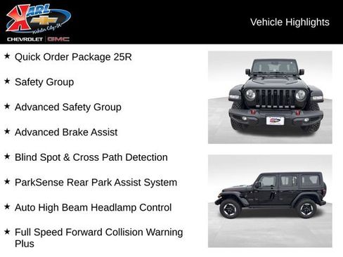 Used 2022 Jeep Wrangler Unlimited Rubicon w/ Cold Weather Group AWD/4WD image 3