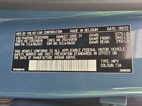 Certified 2023 Volvo C40 P8 Recharge Plus image 11