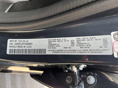 New 2026 RAM 1500 RHO AWD/4WD image 31