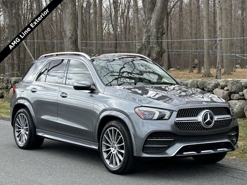 Used 2021 Mercedes-Benz GLE 350 4MATIC w/ AMG Line Exterior image 1