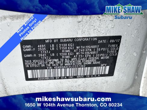 Used 2018 Subaru Outback 2.5i image 16