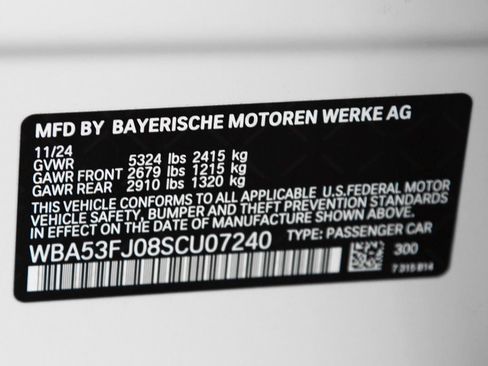 Certified 2025 BMW 530i xDrive 530i xDrive w/ Premium Package image 41