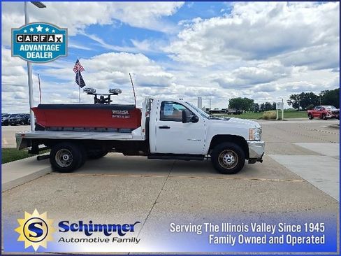 Used 2011 Chevrolet Silverado 3500 W/T w/ Snow Plow Prep Package AWD/4WD image 1