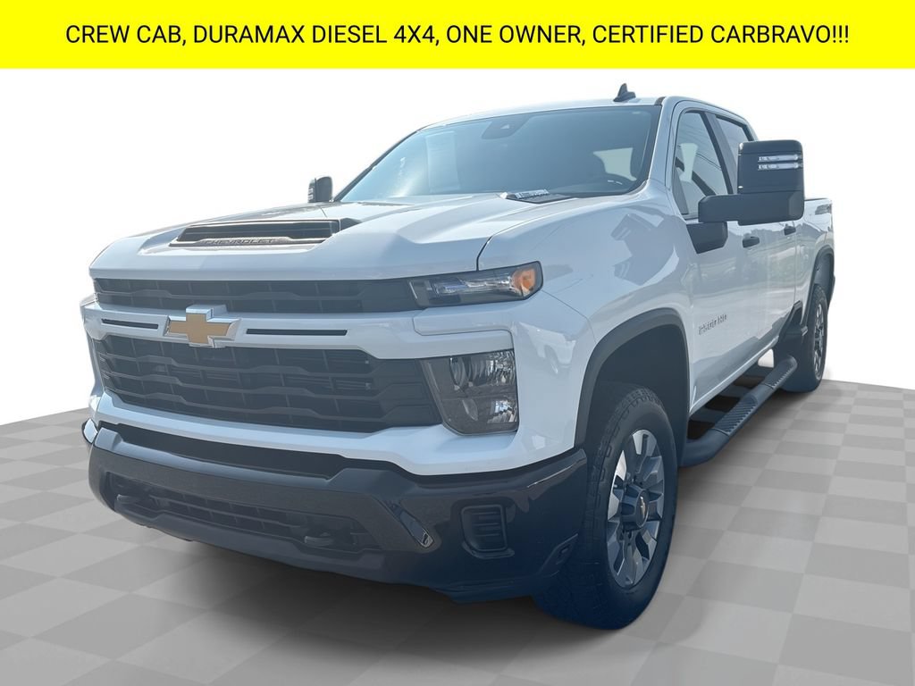 Certified 2024 Chevrolet Silverado 2500 Custom w/ Custom Value Package AWD/4WD image 1