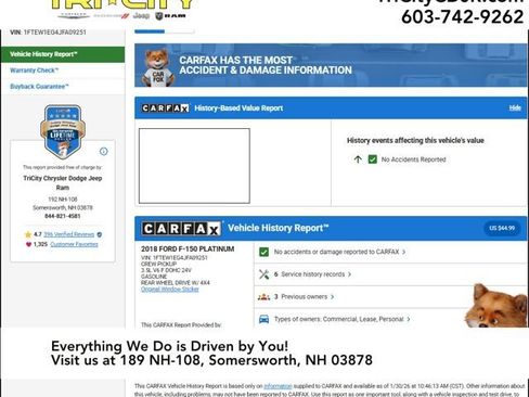 Used 2018 Ford F150 Platinum image 14