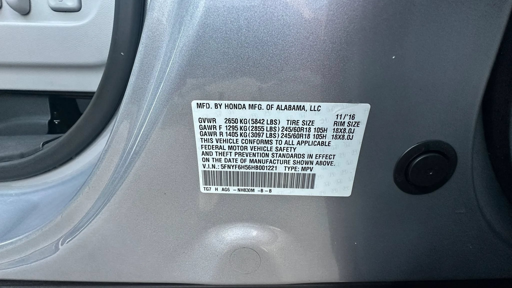 Used 2017 Honda Pilot EX-L image 13