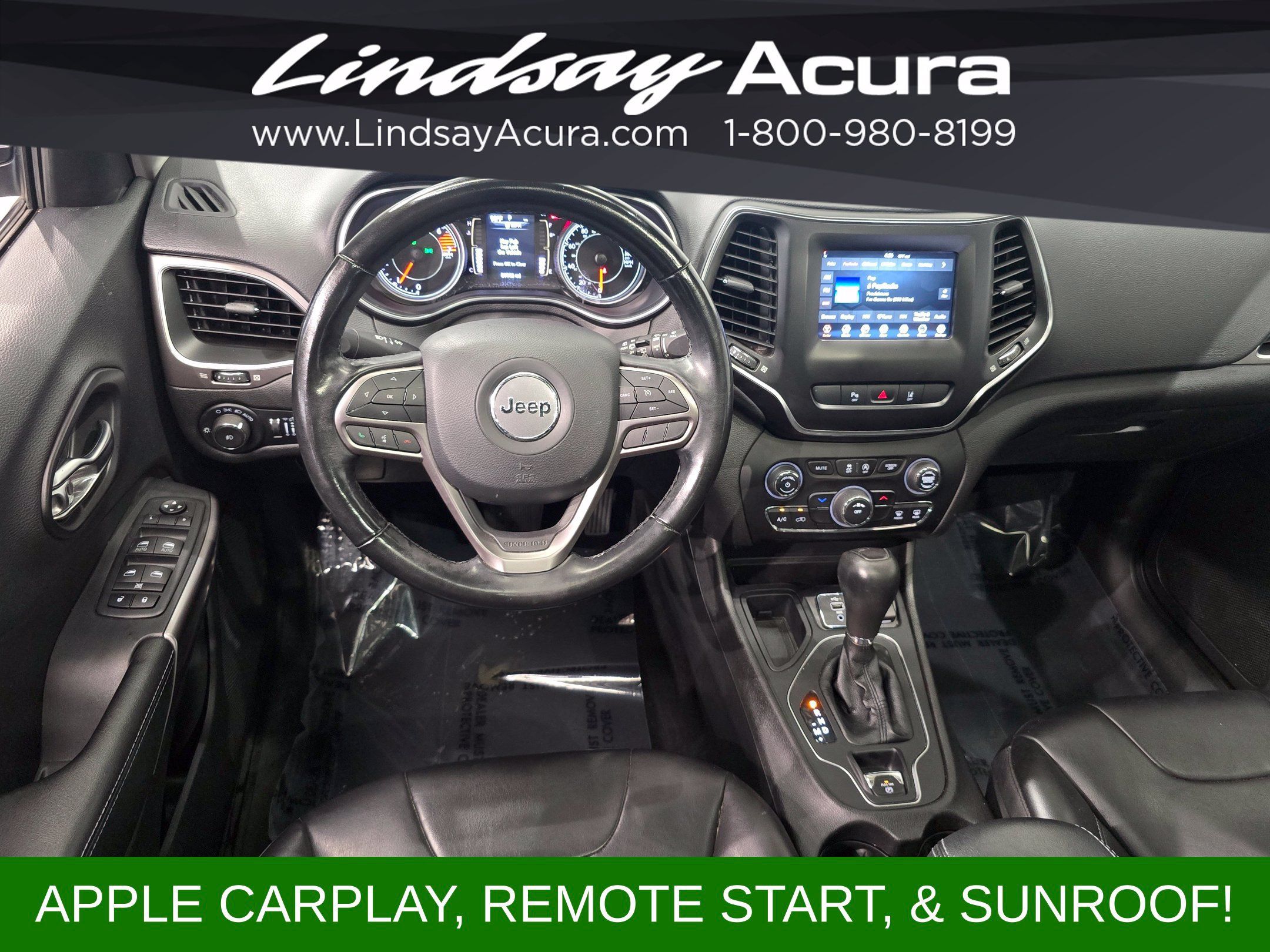 Used 2021 Jeep Cherokee Latitude Plus w/ Sun & Sound Group FWD image 12