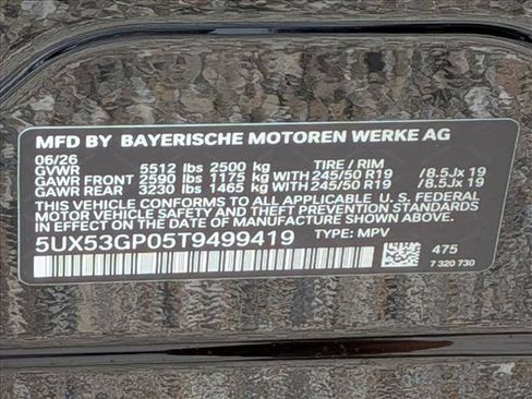 New 2026 BMW X3 xDrive30i w/ Premium Package AWD/4WD image 19
