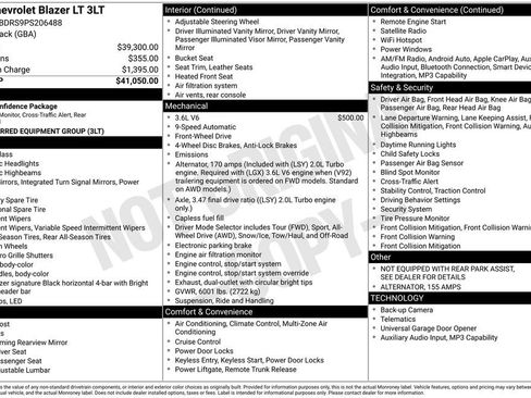 Certified 2023 Chevrolet Blazer LT FWD image 10