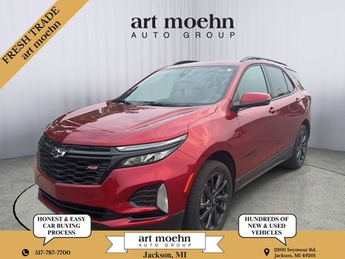 Used 2024 Chevrolet Equinox RS w/ RS Leather Package AWD/4WD image 1