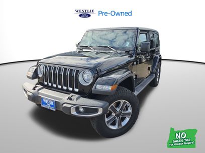 Used 2020 Jeep Wrangler Unlimited Sahara w/ Uconnect 4C Nav & Sound Group