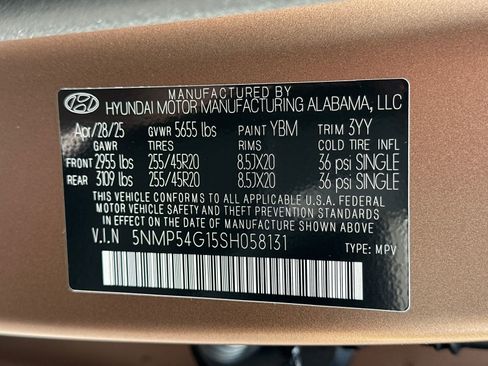 New 2025 Hyundai Santa Fe Calligraphy FWD image 30