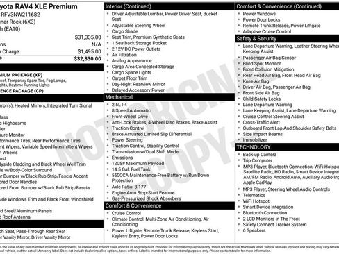 Used 2022 Toyota RAV4 XLE Premium FWD image 1