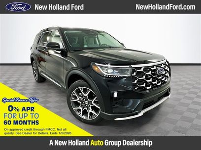 New 2025 Ford Explorer Platinum w/ Ultimate Package