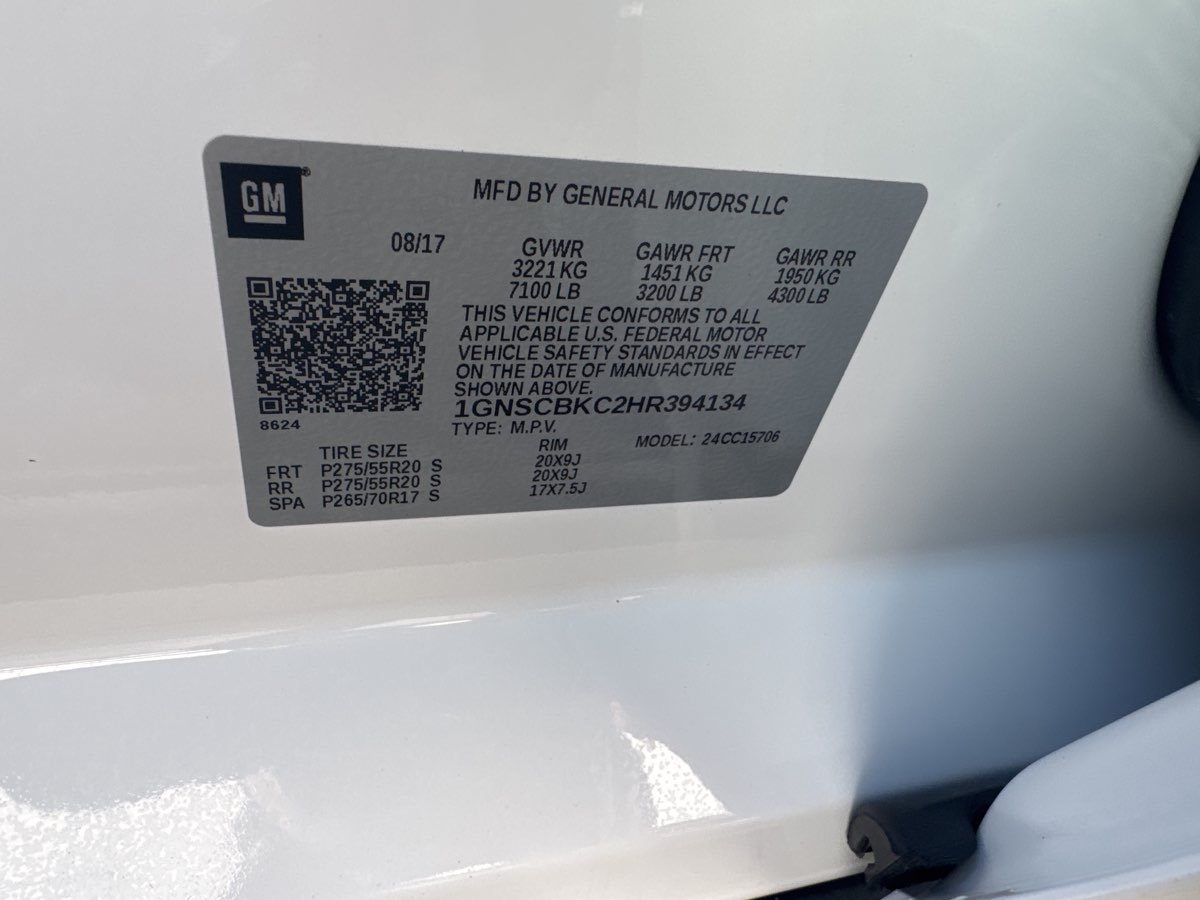Used 2017 Chevrolet Tahoe LT RWD image 15