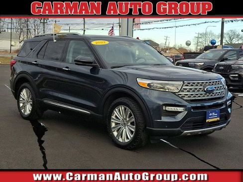 Certified 2022 Ford Explorer Limited w/ Hybrid Equipment Group 310A image 1