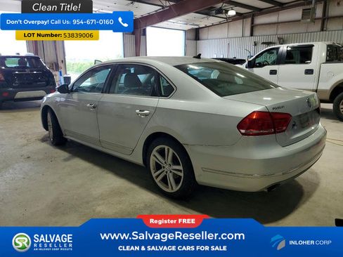 Used 2012 Volkswagen Passat 3.6 SEL Premium FWD image 3