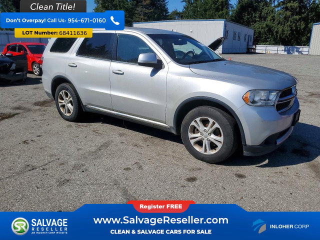Used 2013 Dodge Durango SXT w/ Popular Equipment Group AWD/4WD image 5