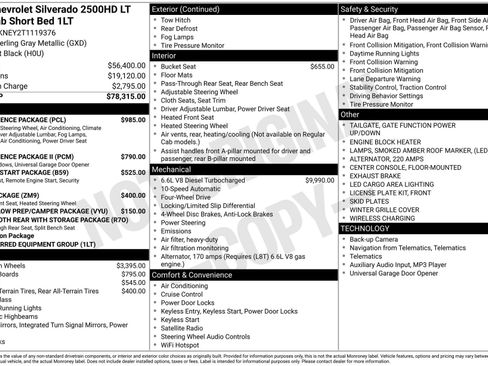 New 2026 Chevrolet Silverado 2500 LT w/ Convenience Package image 3
