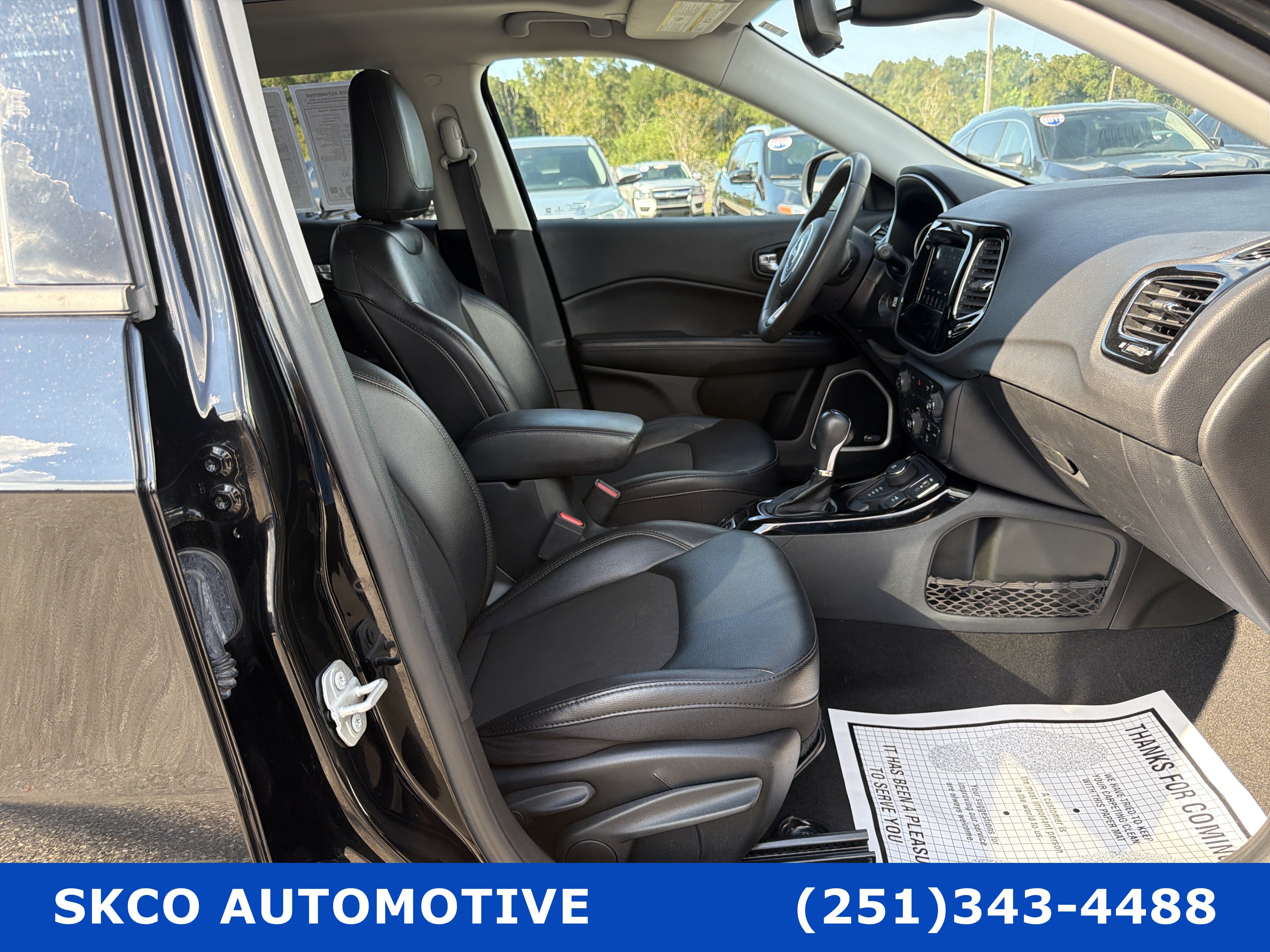 Used 2021 Jeep Compass Latitude w/ Sun and Sound Group AWD/4WD image 13