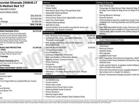 Used 2023 Chevrolet Silverado 2500 LT w/ Convenience Package AWD/4WD image 5