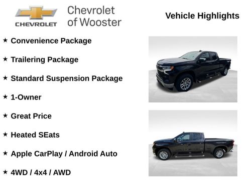 Used 2024 Chevrolet Silverado 1500 LT AWD/4WD image 2