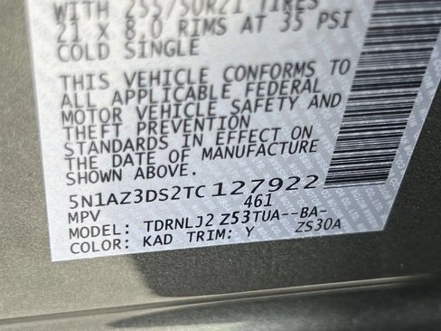 New 2026 Nissan Murano Platinum w/ Cargo Package AWD/4WD image 17