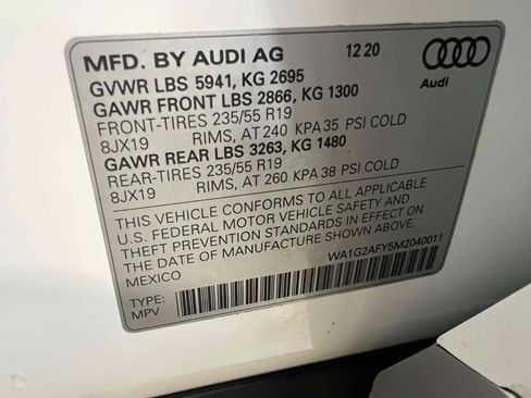 Used 2021 Audi Q5 e Premium w/ Convenience Package AWD/4WD image 13