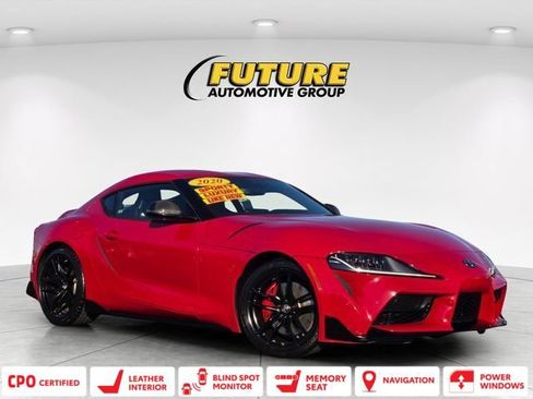 Certified 2020 Toyota Supra Launch Edition w/ Driver Assist Package RWD image 1