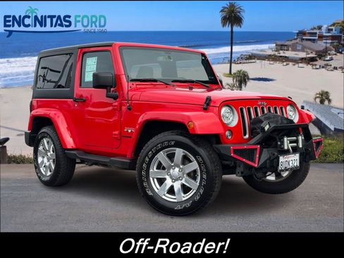 Used 2017 Jeep Wrangler Sahara w/ Connectivity Group AWD/4WD image 1