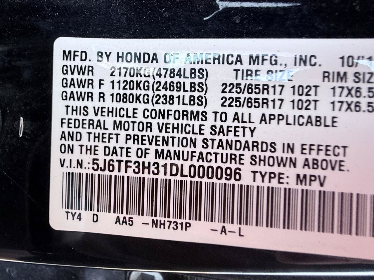 Used 2013 Honda Crosstour EX image 16