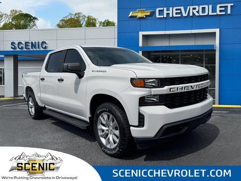 Used 2019 Chevrolet Silverado 1500 Custom AWD/4WD image 1
