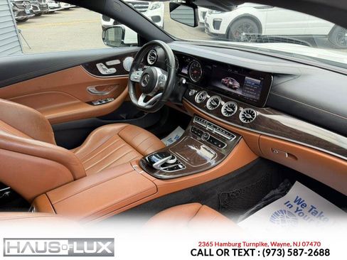 Used 2019 Mercedes-Benz E 450 4MATIC Coupe w/ AMG Line Package image 3
