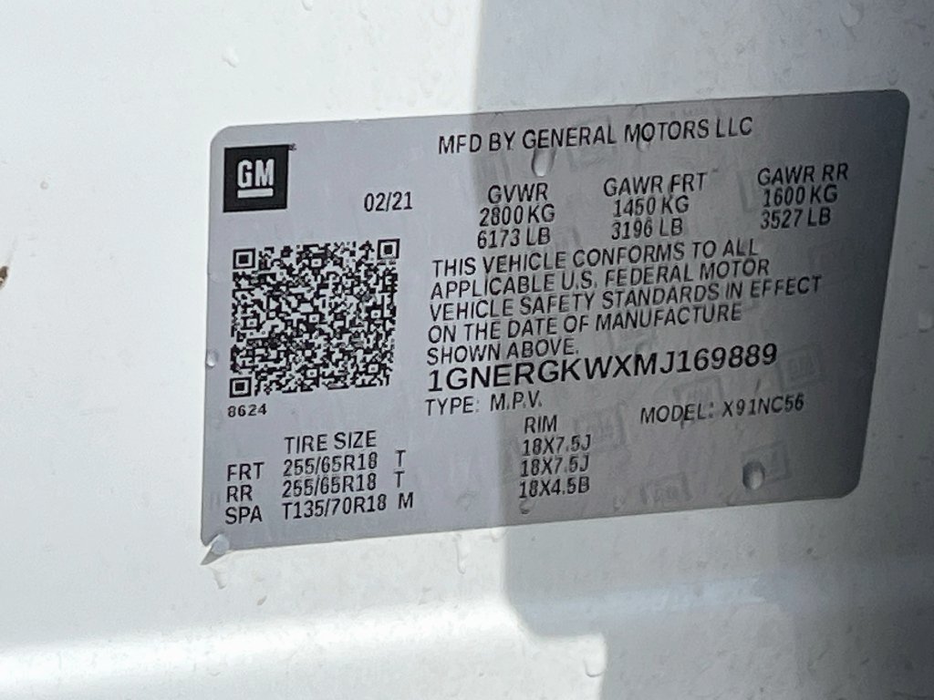 Used 2021 Chevrolet Traverse LT FWD image 32