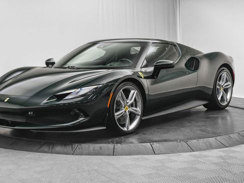 Certified 2025 Ferrari 296 GTB Verde British Racing image 4