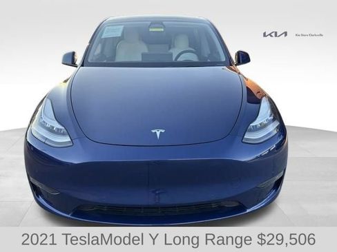 Used 2021 Tesla Model Y Long Range AWD/4WD image 3
