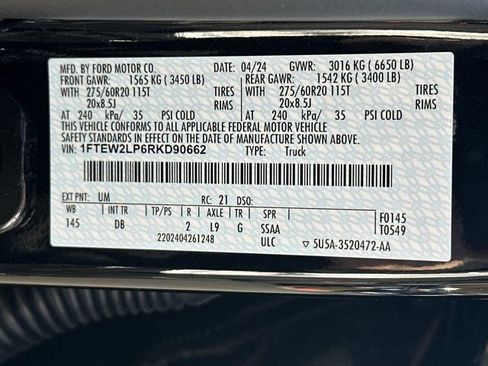 Used 2024 Ford F150 STX w/ STX Black Appearance Package image 36