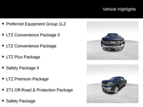 Used 2021 Chevrolet Silverado 1500 LTZ w/ LTZ Premium Package AWD/4WD image 13