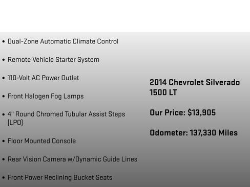 Used 2014 Chevrolet Silverado 1500 LT w/ All Star Edition AWD/4WD image 18